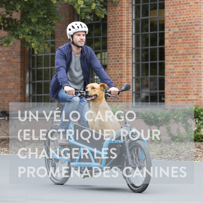 Le vélo cargo électrique, le biporteur pour changer vos déplacements