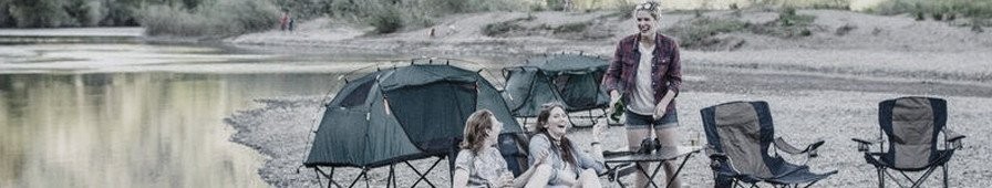 Off the ground, foot, double tent for 2 persons, Kamprite, America