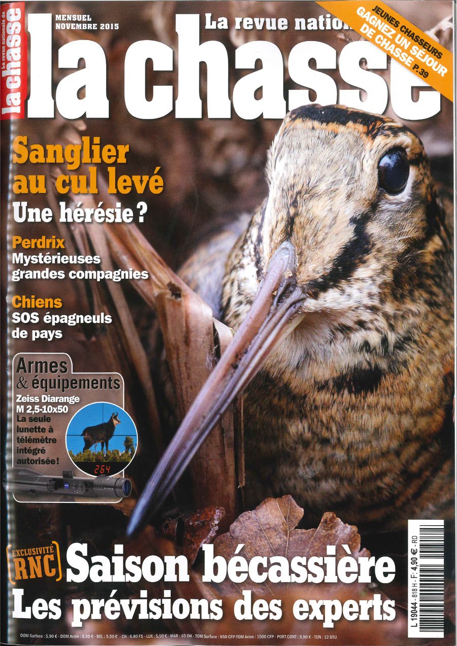 La revue nationale de la chasse novembre 2015