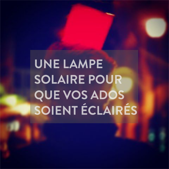 La lampe solaire, gonflable, et ultra légère