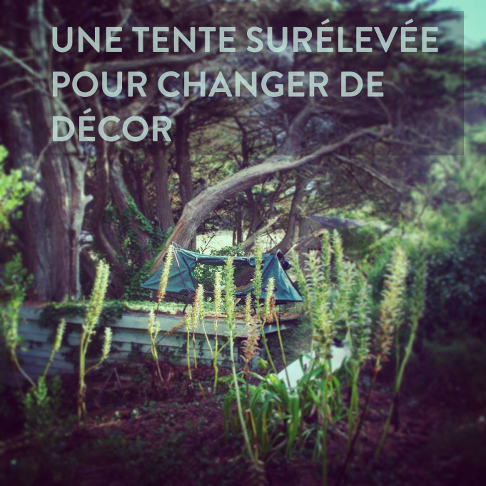 La tente surélevée Kamprite pour dormir partout
