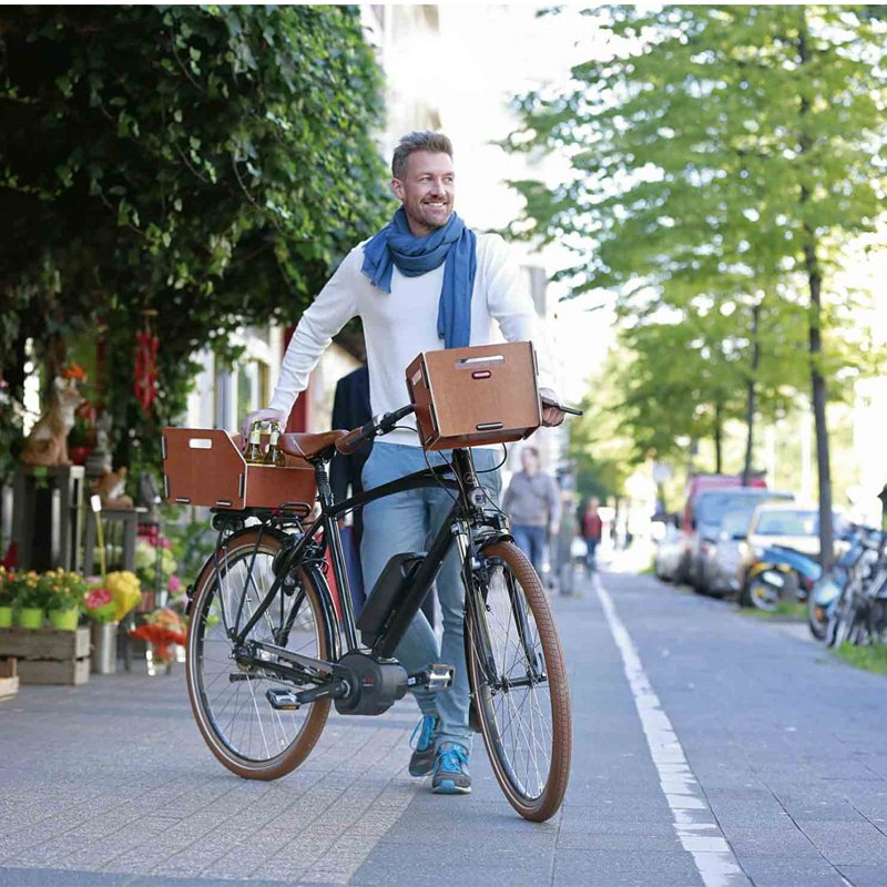 Klickfix la bagagerie de vélo facile pour faire ses courses en vélo