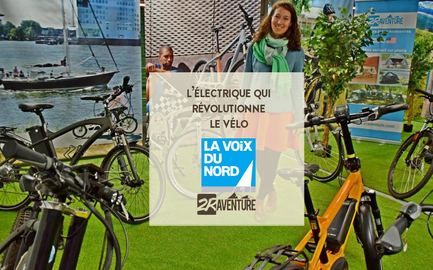 La voix du nord - le vélo électrique - 2R Aventure