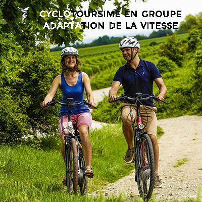 Cyclotourisme en groupe
