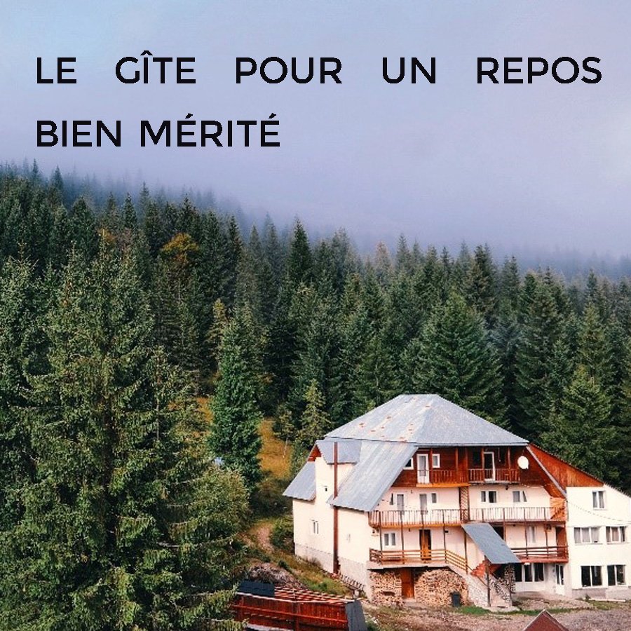 Gîte pour repos