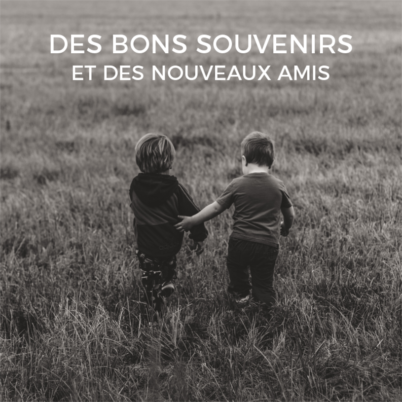 Enfants amitié