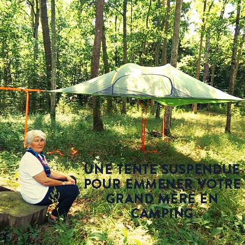 La tente suspendue, tentsile