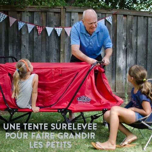 La tente surélevée Kamprite pour dormir partout