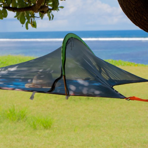 La Réunion une île volcanique,  camping tente hamac una tentsile