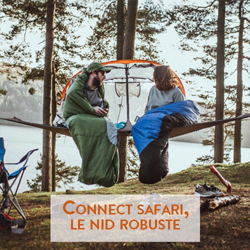 Connect Safari, la tente suspendue 2 places robustes