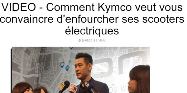 Le scooter électrique dans la presse