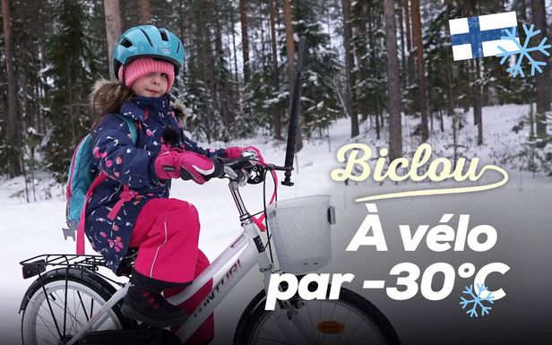 Le vélo en hiver par Biclou, le Parisien