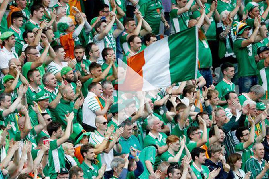 Supporters Irlandais Euro 2016