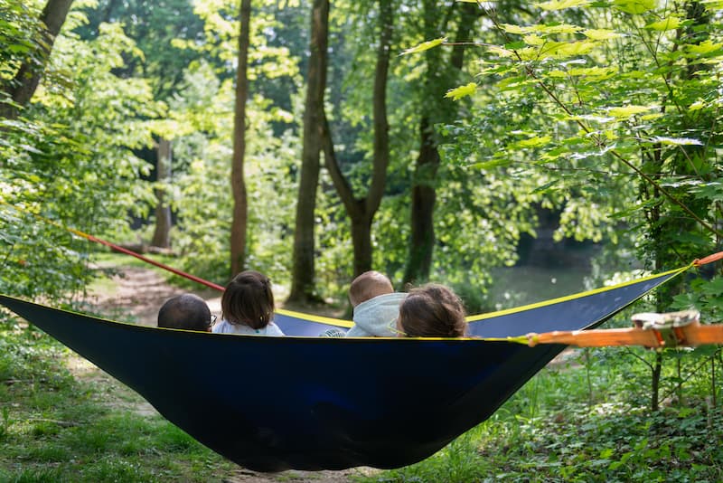 Hamac géant El Charco recyclé 180 cm pour toute la famille