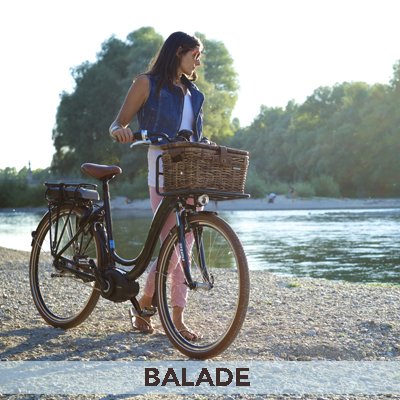 Le vélo électrique pour la balade