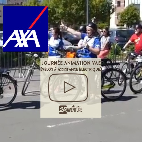 Découverte du vélo électrique chez Axa