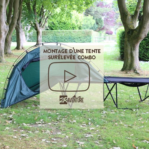 Comment monter une tente surélevée combo ?