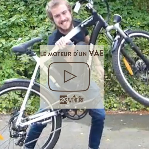 Le moteur d'un VAE et sa position